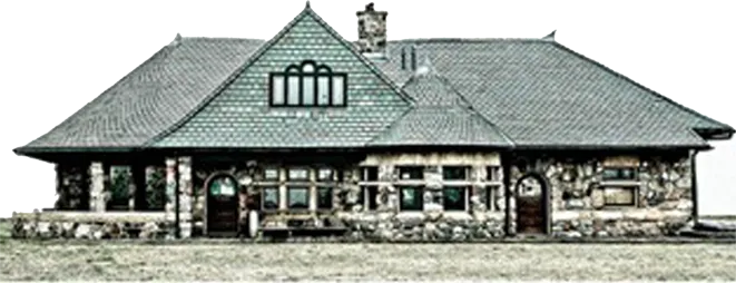 Illustration of the Mettawas Station building